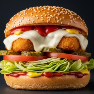 Sun Cheeseburger Crispy