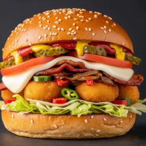 SUN TOP CRISPY BURGER