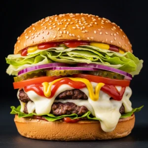 Sun Cheeseburger Dublu