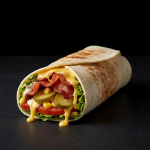 Roll cu bacon și cașcaval