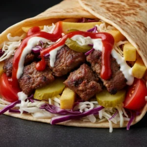 Kebab de vita-porc classic