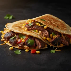 Quesadilla cu porc-vita și cașcaval