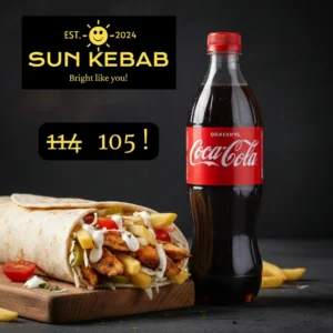 Kebab classic de pui XL, 500 gr