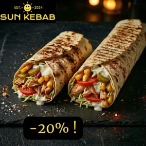 Kebab de pui mediu + kebab de pui mare