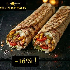 2 kebaburi de pui, cîte 500 grame fiecare.